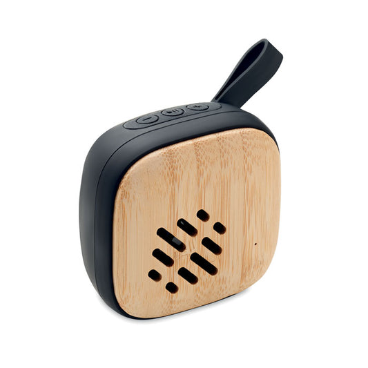 Engraved 5.0 Wireless Bamboo Speaker Speakers   