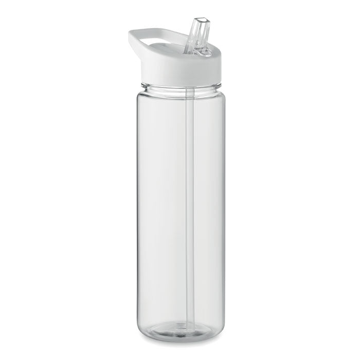 Recycled Straw Sports Bottle 650ml Black and White London®