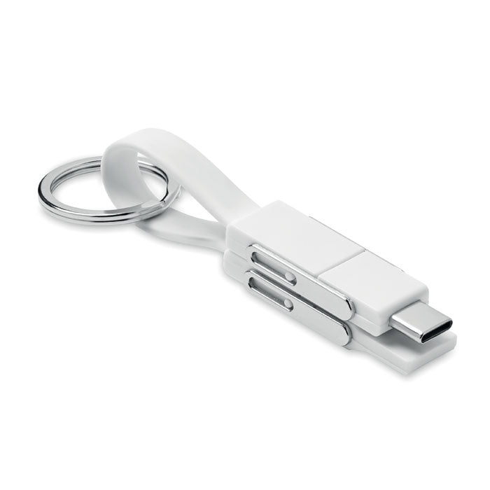 4 In 1 Charging Cable Keyring    