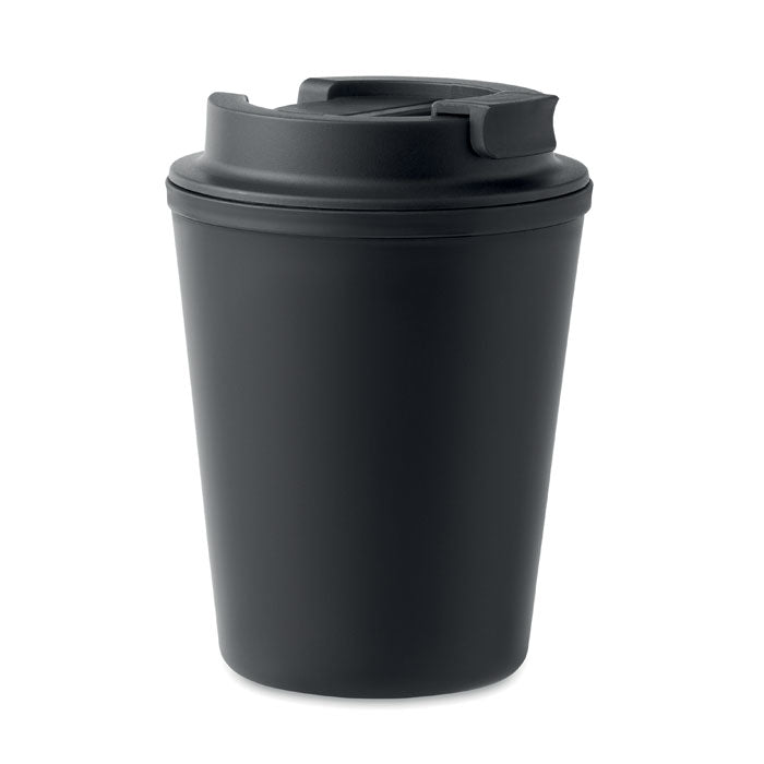Double Wall Travel Tumbler 300ml Black and White London®
