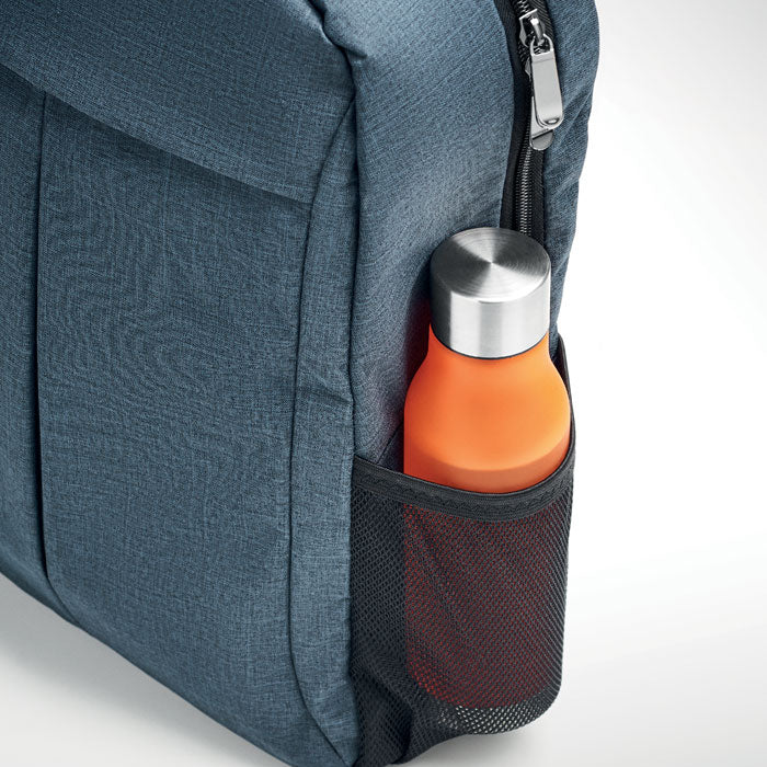 Backpack In 360D Polyester Black and White London