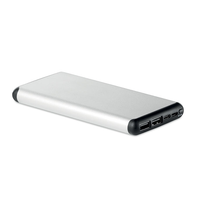Wireless 10000 mAh Power Bank Black and White London