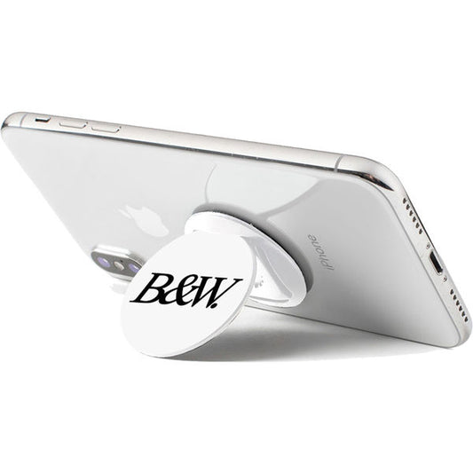 Pop Phone Socket Stand  Black and White London