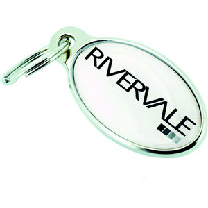 Corvus Keyring Black and White London