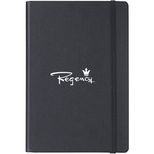 Regency Premium A6 Notebook Black and White London