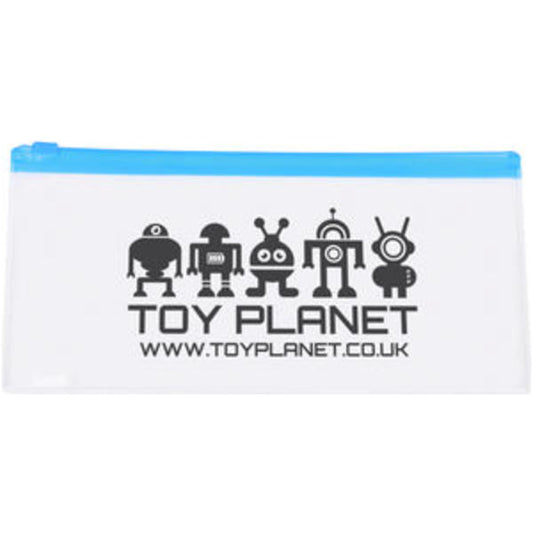 Clear Pencil Case  Black and White London