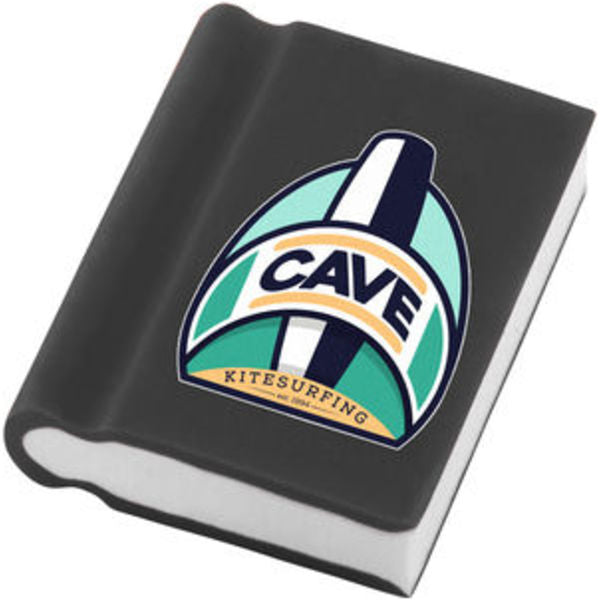 Book Shaped Eraser Erasers Black and White London