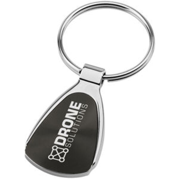Aura Keyring Keyrings Black and White London