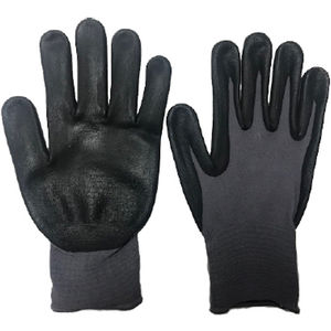 Nylon & Micro Foam Nitrile Safety Work Gloves    