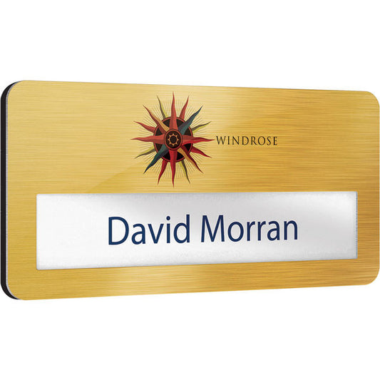 Reusable Metal Faced Window Badges Badges Black and White London