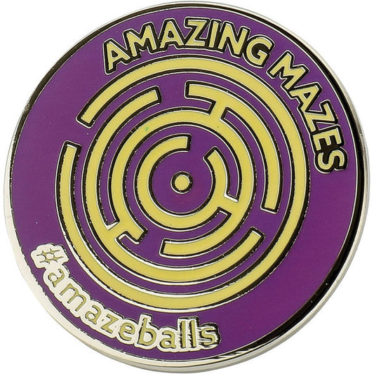 Stamped Iron Hard Enamel Badge  Black and White London