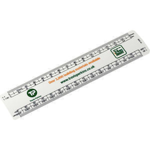 150mm Oval Scale Ruler Recycled Rulers   
