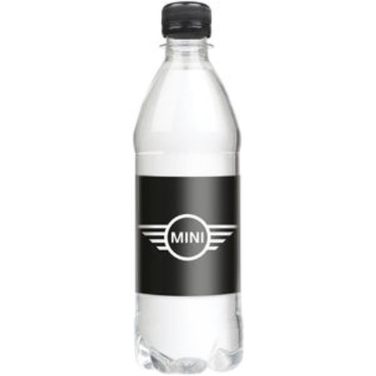 500ml Branded RPET Bottled Water Bottled Water Black and White London