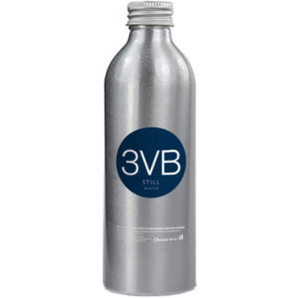 500ml Branded Aluminium Bottled Water Bottled Water Black and White London