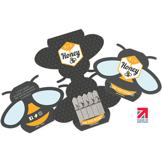 Bee Seedsticks Seedsticks & Plants Black and White London