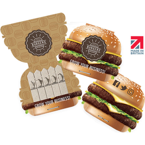 Burger Seedsticks Seedsticks & Plants Black and White London