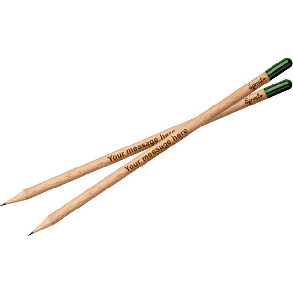 Sprout Seed Pencil Seedsticks & Plants Black and White London