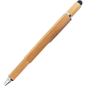 5-in-1 Bamboo Multi Pen Bamboo Pens Black and White London