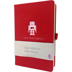 Seed Paper Belly Band Black and White London