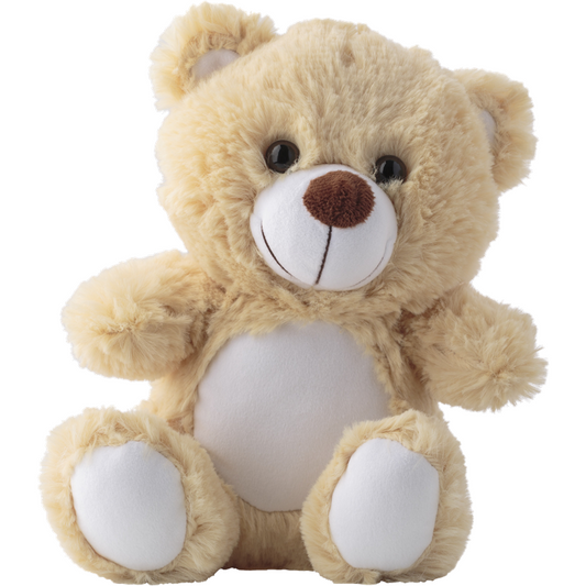 RPET Recycled Bear in Cotton Pouch Games   