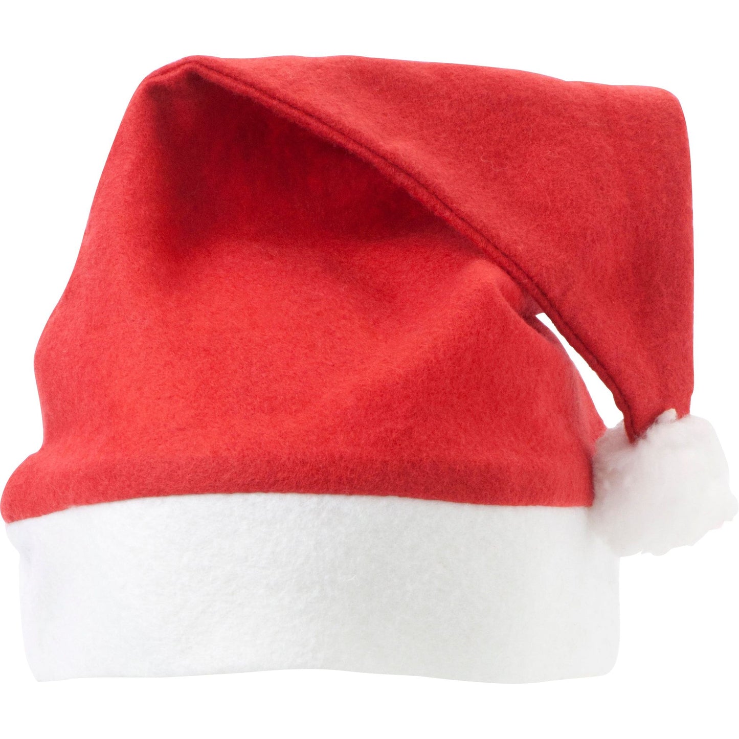 Branded Custom Felt Christmas hat Black and White London