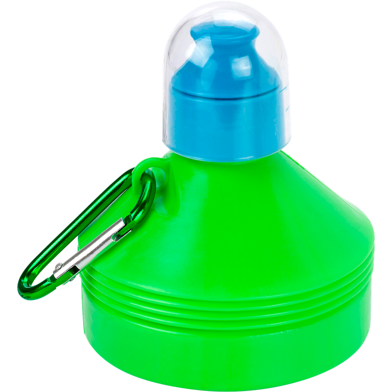 Foldable Drinking Bottle 600ml  Black and White London