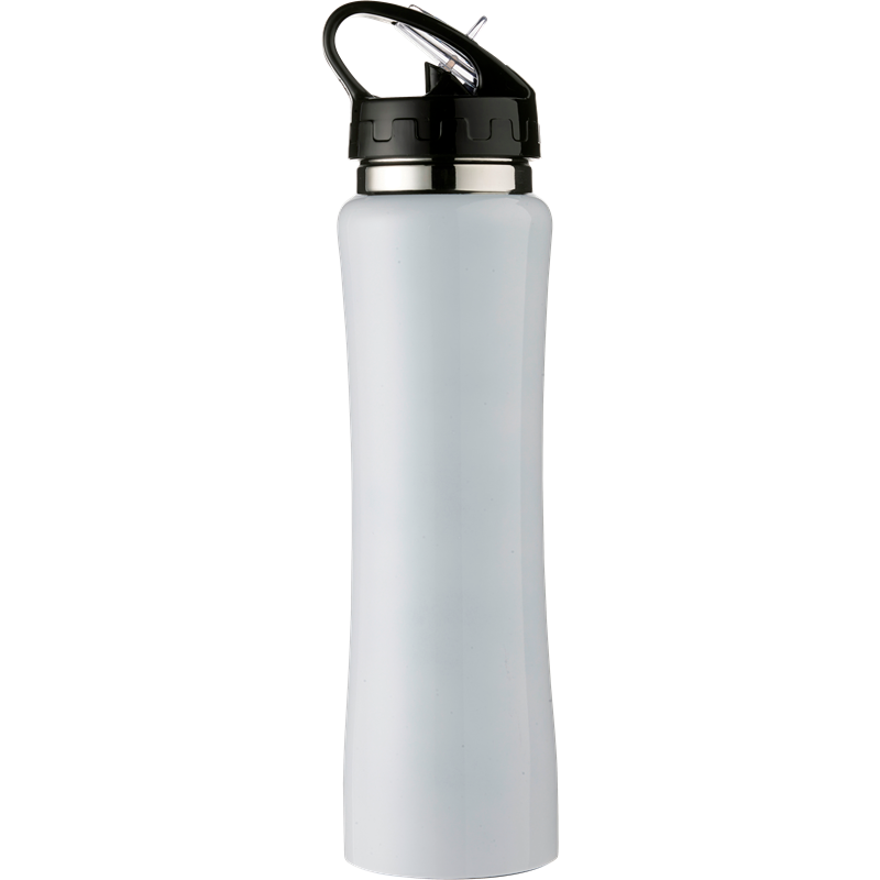 Steel Flask (500ml) Black and White London