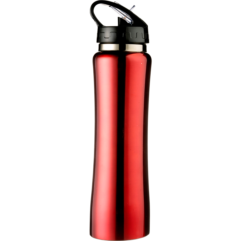 Steel Flask (500ml)  Red  