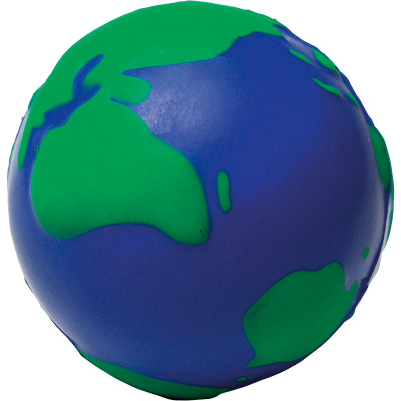 Stress Ball Globe Black and White London