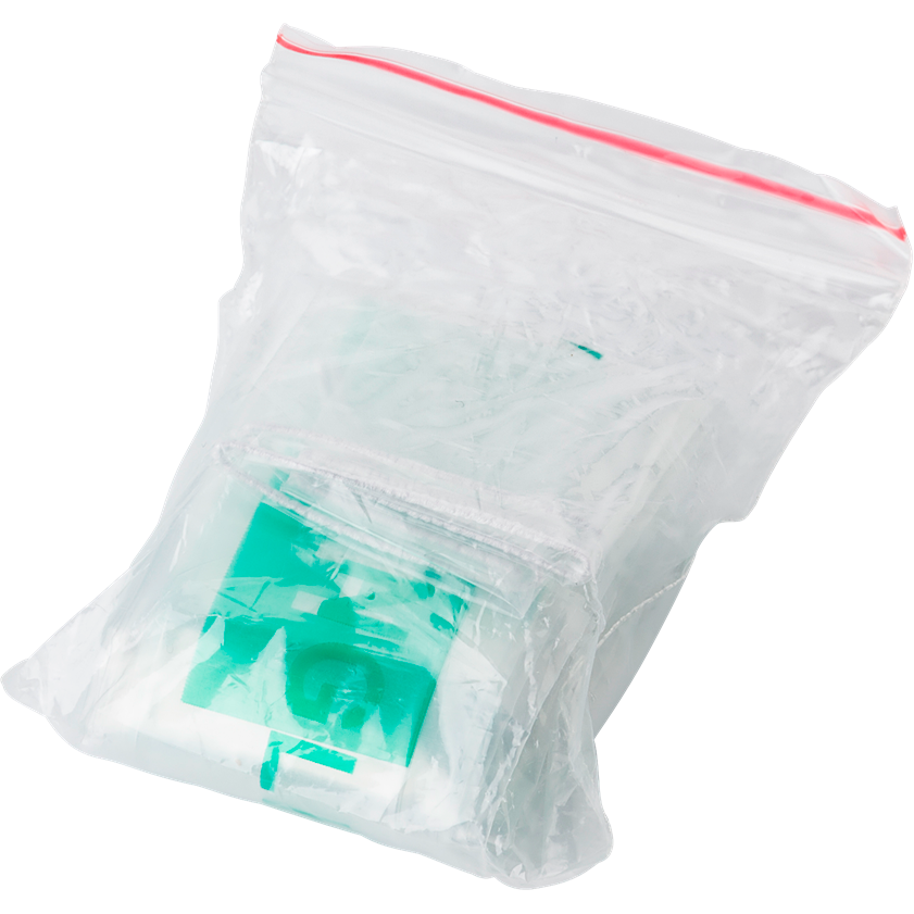 CPR mask. Black and White London