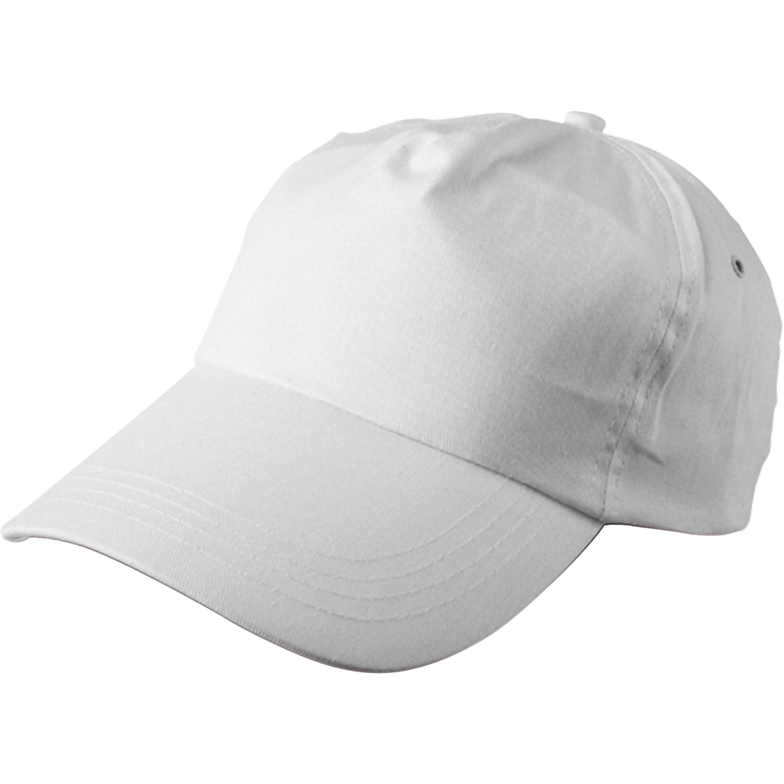 Cotton Twill Baseball Cap  Black and White London