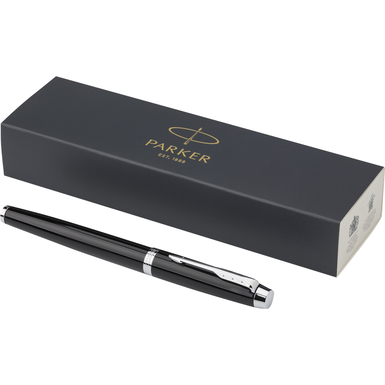 Parker IM rollerball pen  Black and White London