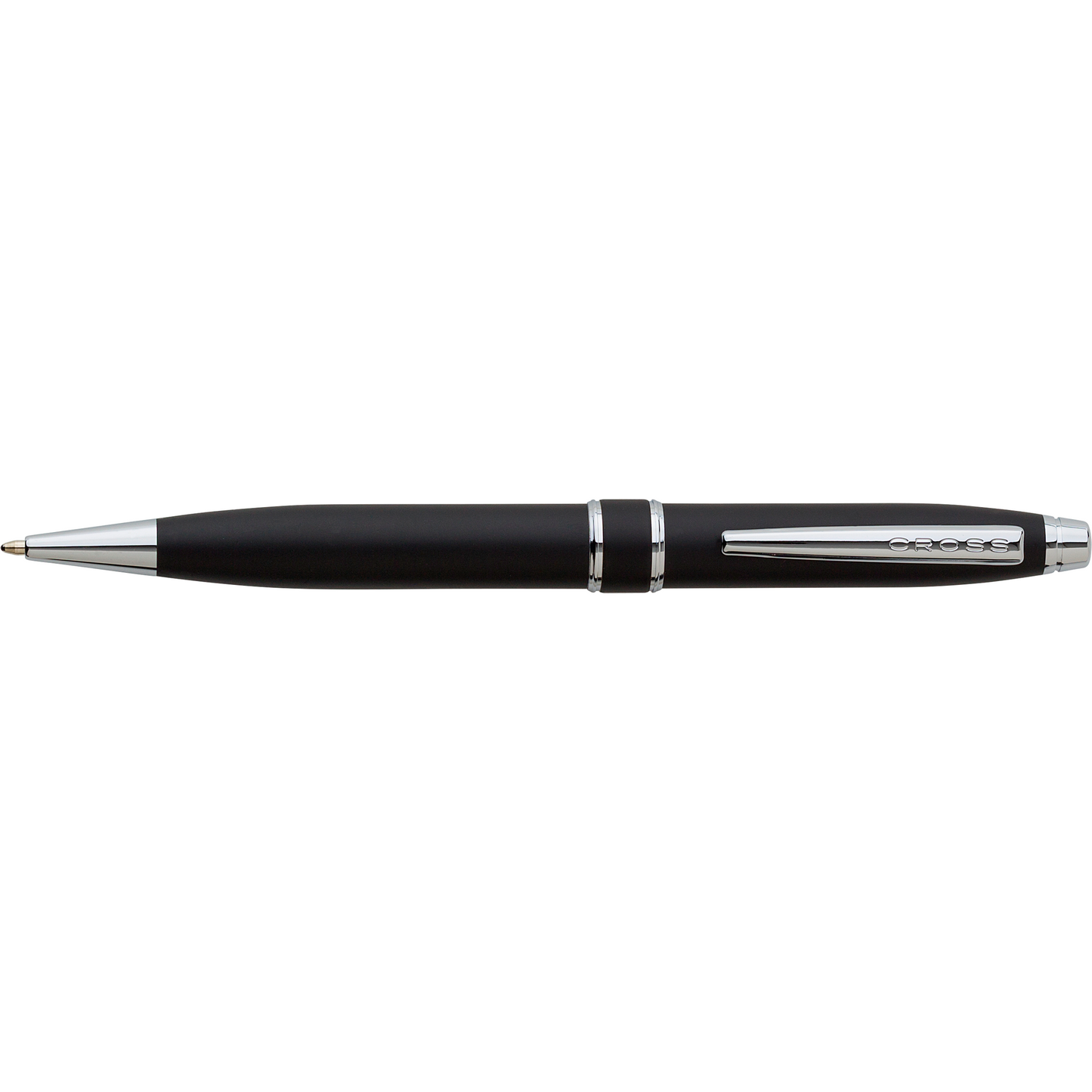Brass Cross ballpoint pen Executive Pens Black and White London
