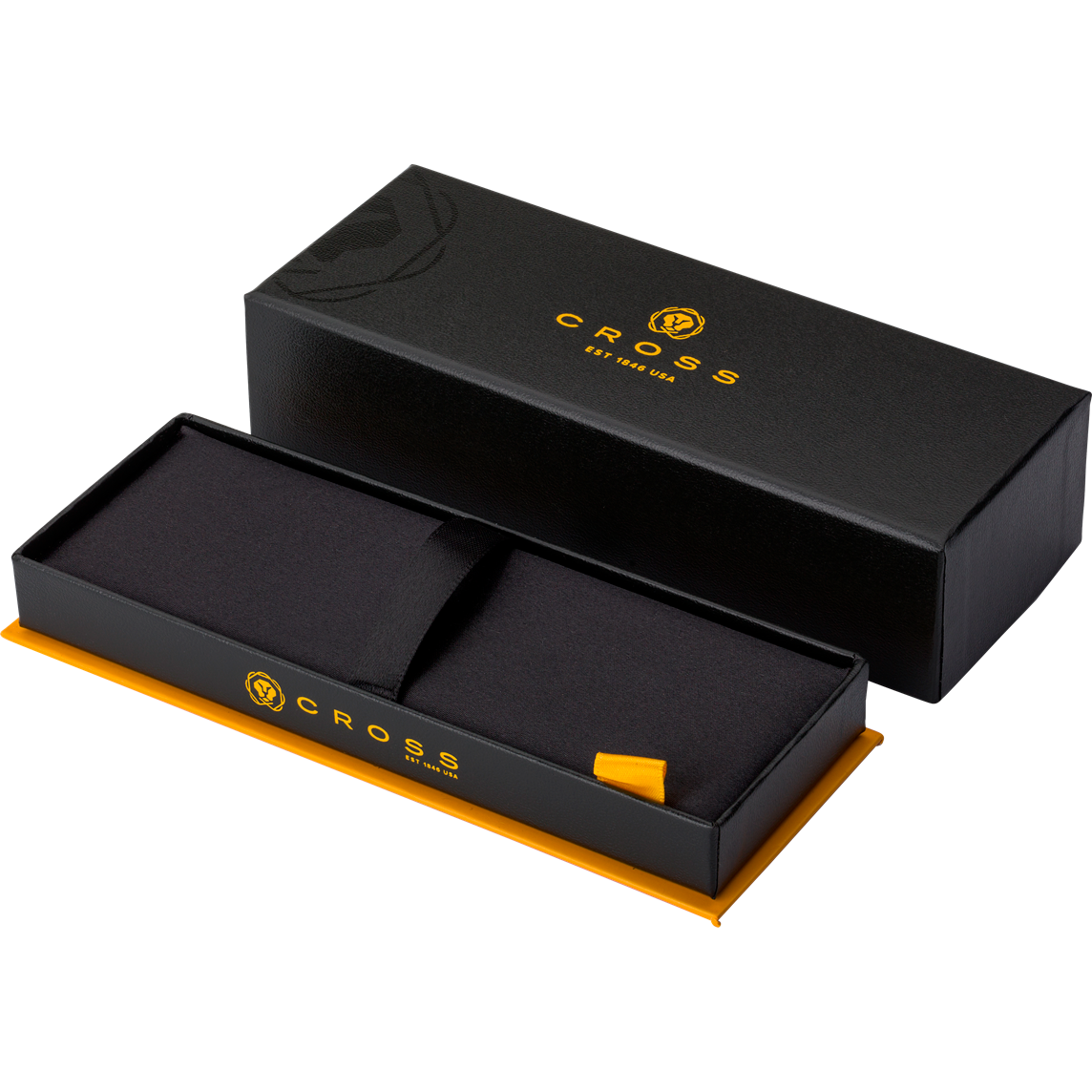 Brass Cross ballpoint pen Executive Pens Black and White London