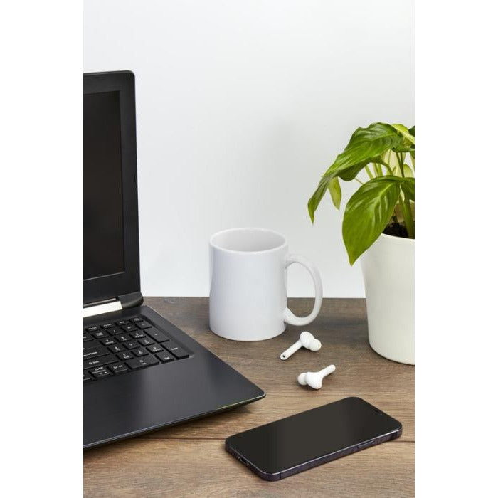 Pic 330 ml Ceramic Sublimation Mug Black and White London