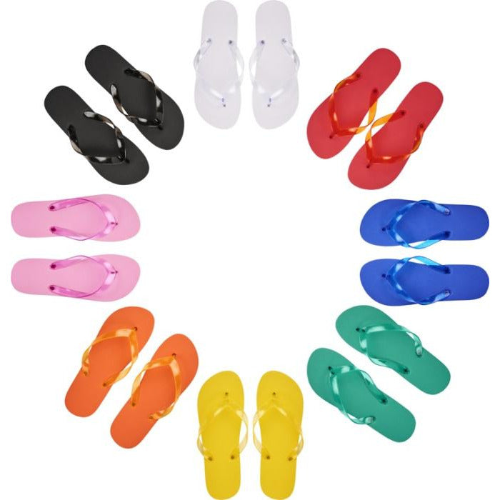 Railay Beach Slippers (L) Black and White London