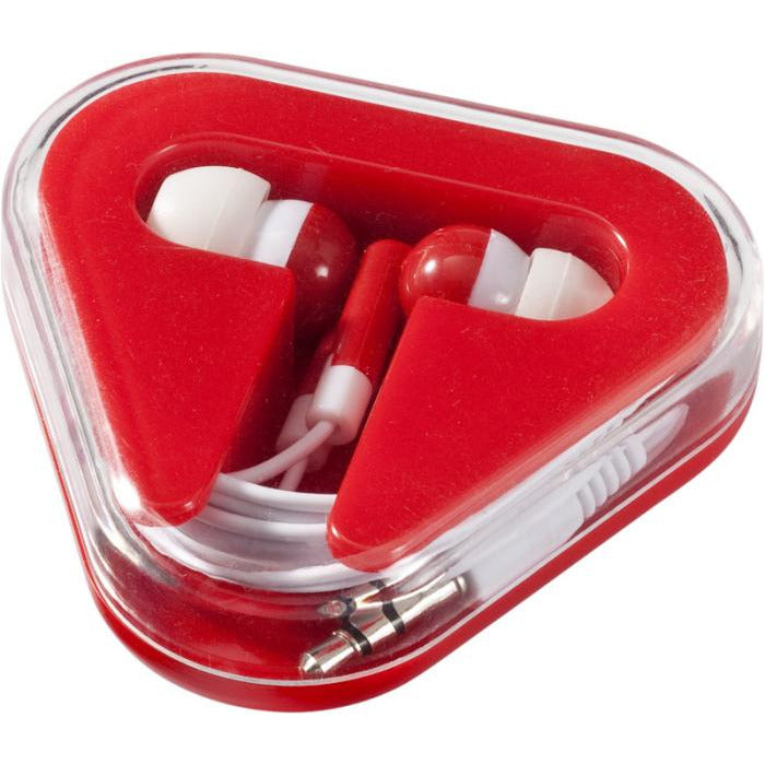 Rebel Earbuds  Red / White  