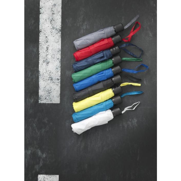 Ida Foldable Telescopic Umbrella Umbrellas Black and White London