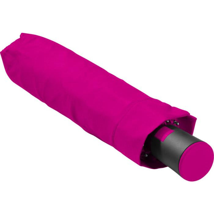 Wali 21" Automatic Telescopic Foldable Umbrella Black and White London