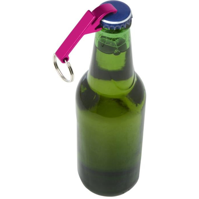 Tao Bottle and Can Opener Keychain Black and White London