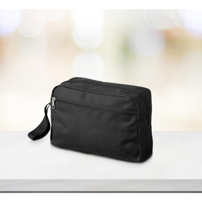 Transit Toiletry Bag Black and White London