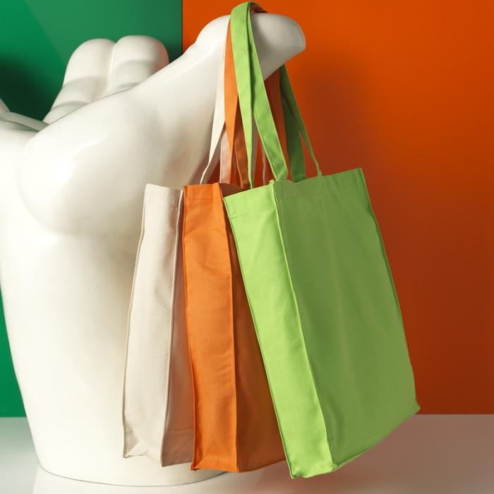 Odessa Heavy-weight Cotton Tote Bag 13L  Black and White London