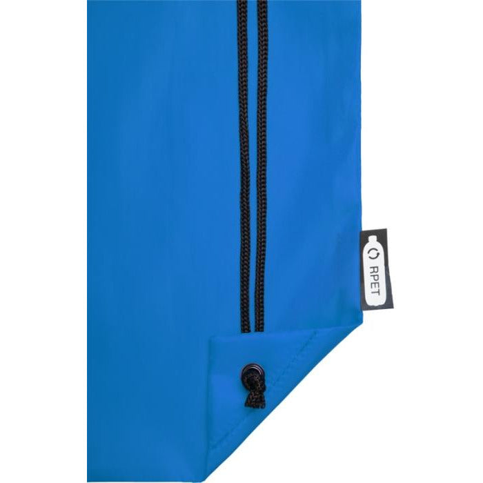 Oriole RPET Drawstring Backpack 5L Backpacks & Rucksacks Black and White London