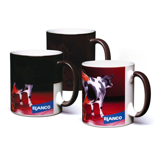 Durham Colour Change Heat WoWMug® Magic Heat Change Mugs Black and White London