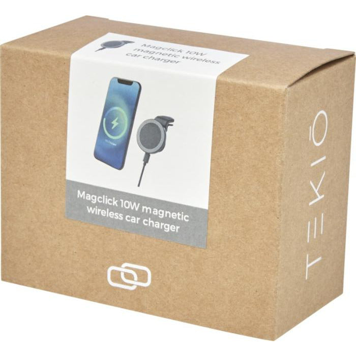 Magclick 10W Wireless Magnetic Car Charger Car Accessories Black and White London