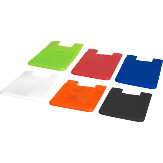 Slim Card Wallet Accessory for Smartphones  Black and White London