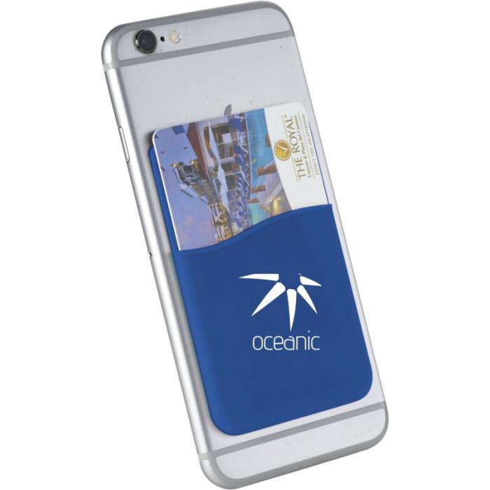 Slim Card Wallet Accessory for Smartphones  Royal Blue  