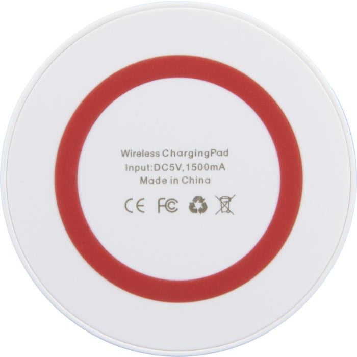 Freal Wireless Charging Pad Wireless Chargers White / Red  