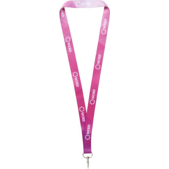 Lana Sublimation Lanyard - Double Side Lanyards Black and White London