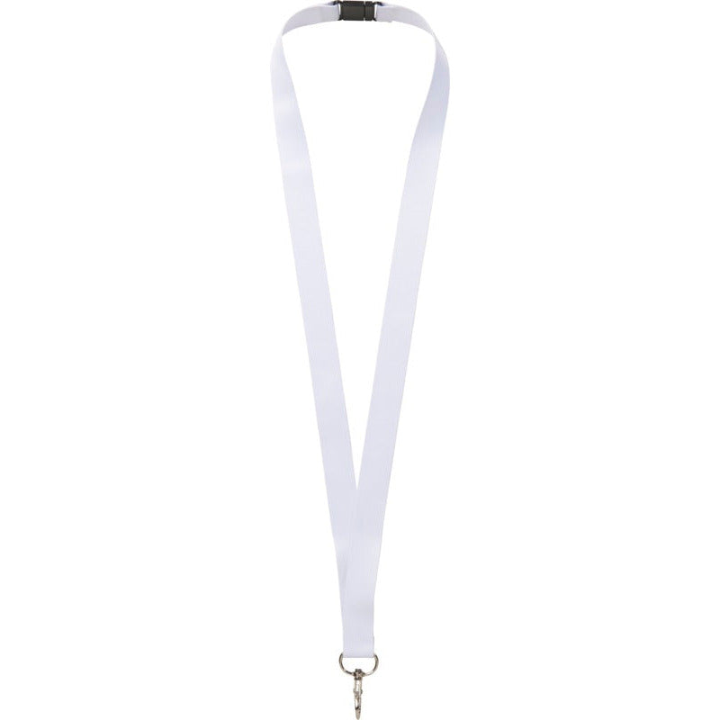 Addie Recycled PET Lanyard - Double Side Sublimation Lanyards Black and White London